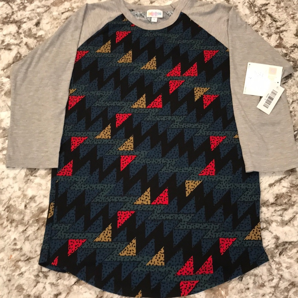 Small multi colored LuLaRoe Randy Baseball ⚾️ T.